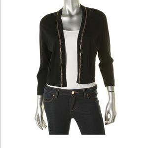 Calvin Klein women chained knit shrug size M
